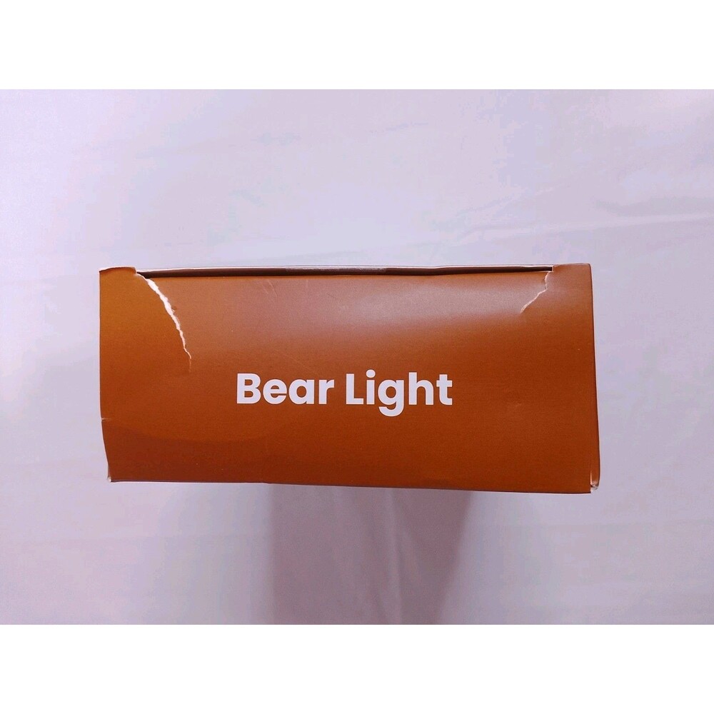 Retro 3D Bear Light LED Night Lamp USB Desktop Decor Cozy Glow Acrylic - Picture 3 of 5